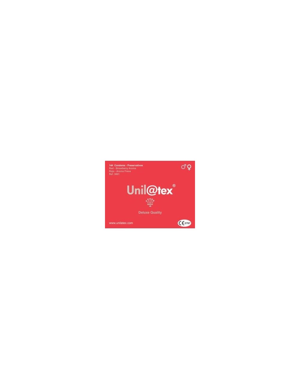UNILATEX RED / STRAWBERRY PRESERVATIVES 144 UNITS