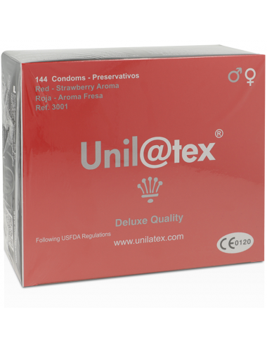 UNILATEX RED / STRAWBERRY PRESERVATIVES 144 UNITS