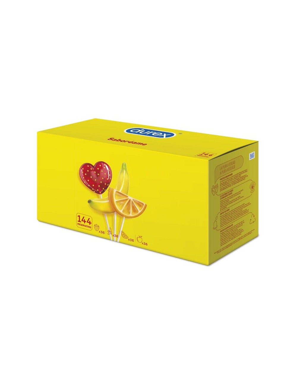 DUREX PLEASURE FRUITS 144 UNITS