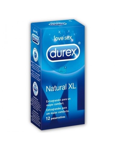 DUREX NATURAL XL 12 UDS