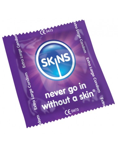 SKINS CONDOM EXTRA LARGE 12 PACK