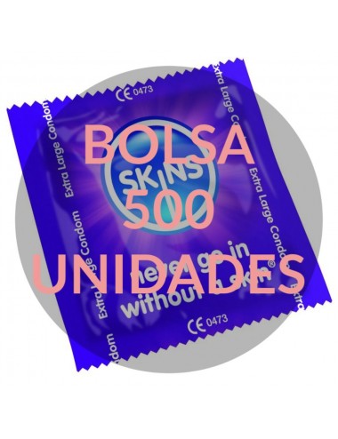 SKINS CONDOM EXTRA LARGE BAG 500