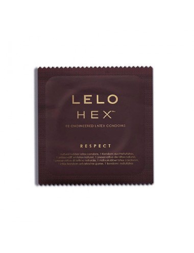 LELO HEX CONDOMS RESPECT XL 12 PACK