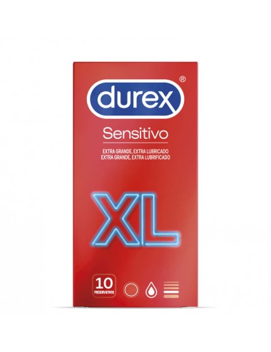 DUREX SENSITIVE XL CONDOMS 10 UNITS