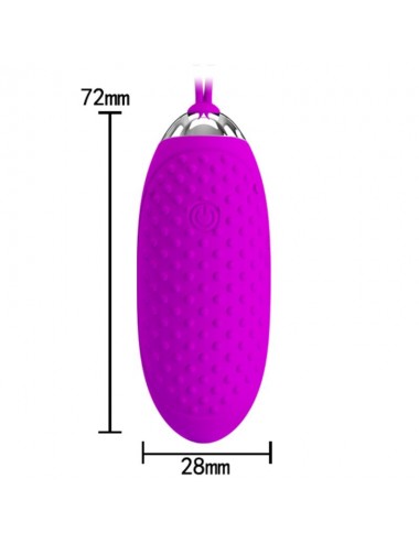 PRETTY LOVE JOANNA REMOTE CONTROL VIBRATING EGG 12 FUNCTIONS
