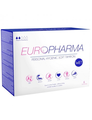 EUROPHARMA TAMPONS ACTION TAMPONS 6 UNITS