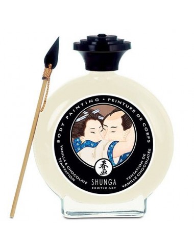 SHUNGA BODY PAINTING VANILLA AND CHOCOLATE