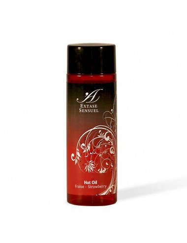 EXTASE SENSUEL HOT OIL STRAWBERRY 100ML