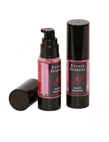 EXTASE SENSUEL HOT OIL EXTRA FRESH STRAWBERRY