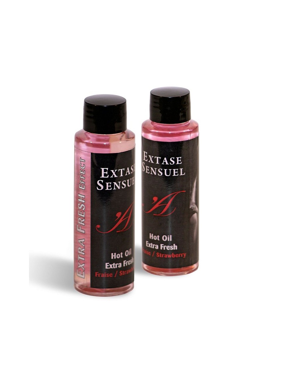 EXTASE SENSUEL HOT OIL EXTRA FRESH STRAWBERRY 100ML EXTASE SENSUEL HOT OIL EXTRA FRESH STRAWBERRY 100ML