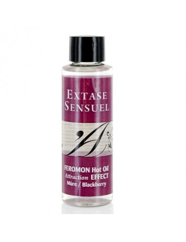 EXTASE SENSUEL FEROMON HOT OIL ATTRACTION EFFECT BLAKBERRY 100ML