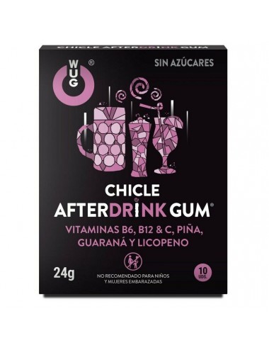 WUG GUM AFTER DRINK 10 UDS