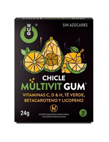 WUG GUM MULTIVIT GUM 10UNITS