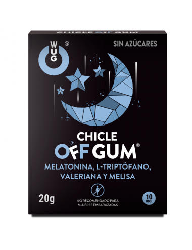 WUG GUM  OFF GUM 10UNITS