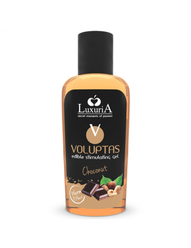 LUXURIA VOLUPTAS EDIBLE MASSAGE GEL WARMING EFFECT - CHOCONUT 100 ML