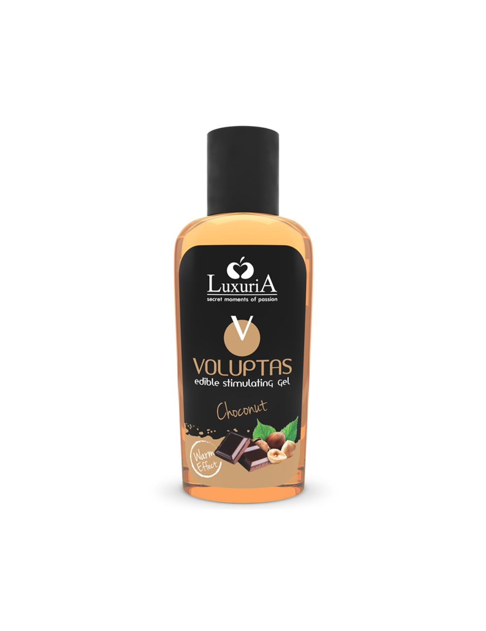 LUXURIA VOLUPTAS EDIBLE MASSAGE GEL WARMING EFFECT - CHOCONUT 100 ML LUXURIA VOLUPTAS EDIBLE MASSAGE GEL WARMING EFFECT - CHOCONUT 100 ML