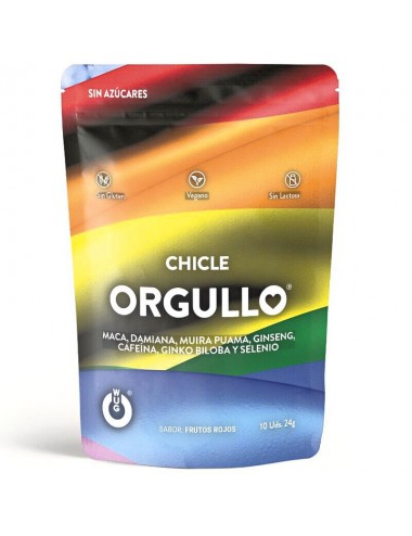 PRIDE - WUG GUM ORGULLO LGBT 10 UNITS