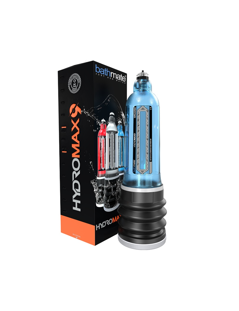 BATHMATE HYDROMAX X40 PENIS PUMP BRILLIANT BLUE BATHMATE HYDROMAX X40 PENIS PUMP BRILLIANT BLUE