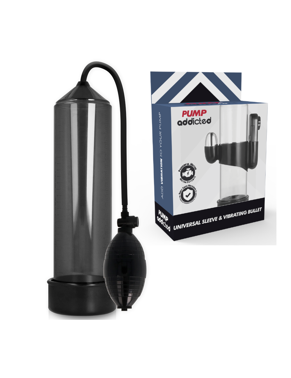 PUMP ADDICTED RX3 BLACK VIBRATOR