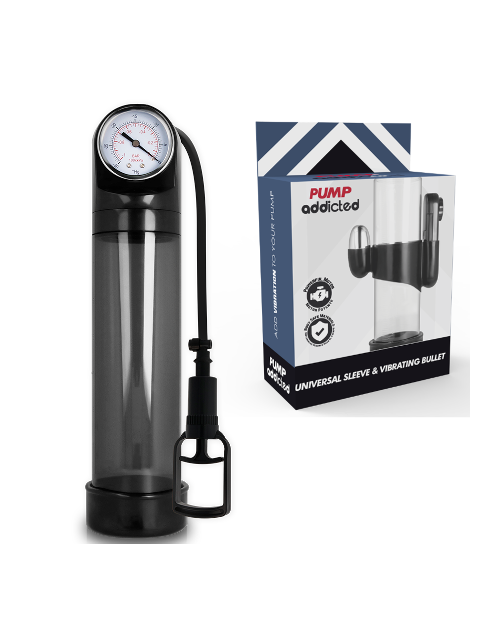 PUMP ADDICTED RX9 BLACK VIBRATOR PUMP ADDICTED RX9 BLACK VIBRATOR