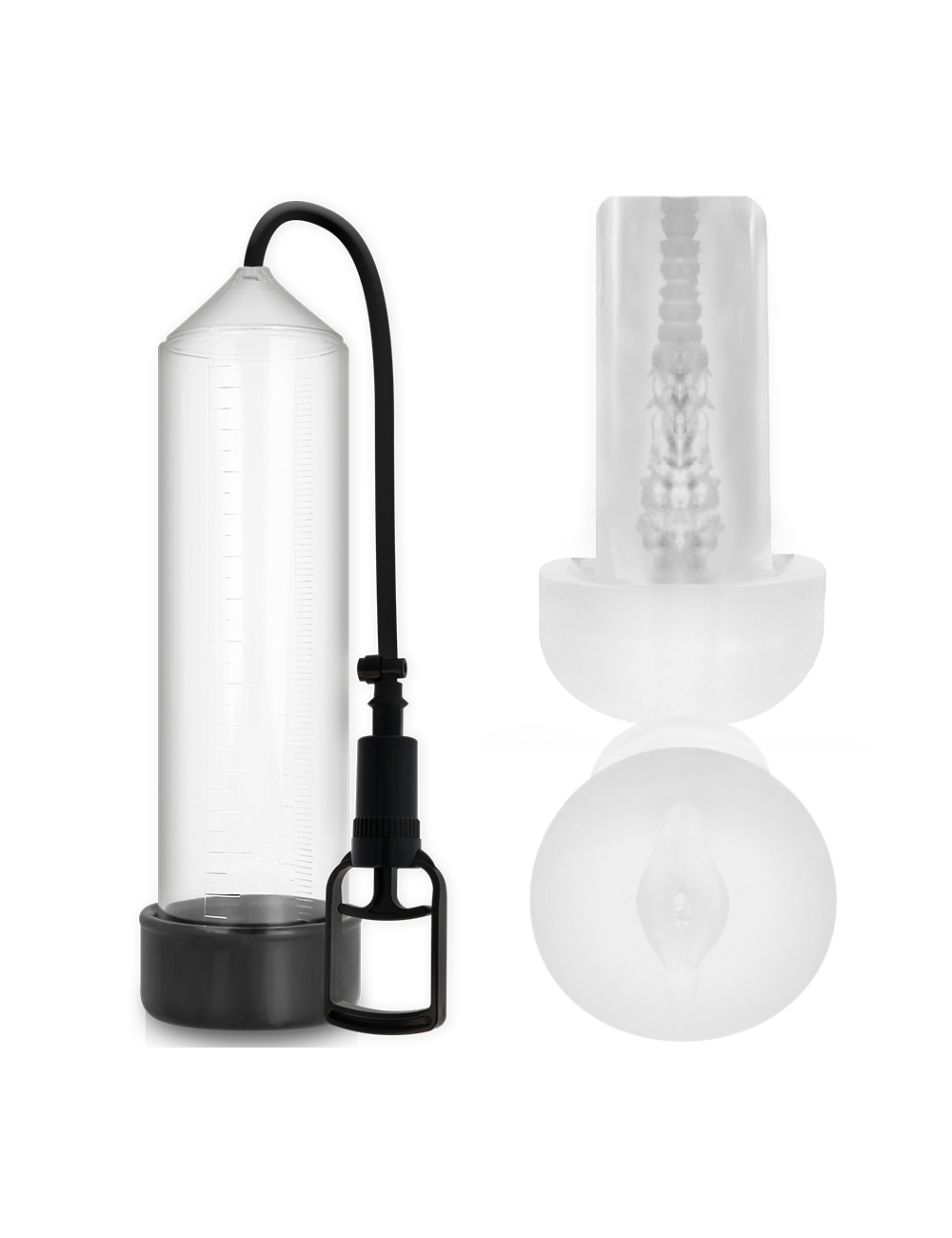 PUMP ADDICTED RX7 TRANSPARENT WITH MASTURBATOR PUMP ADDICTED RX7 TRANSPARENT WITH MASTURBATOR