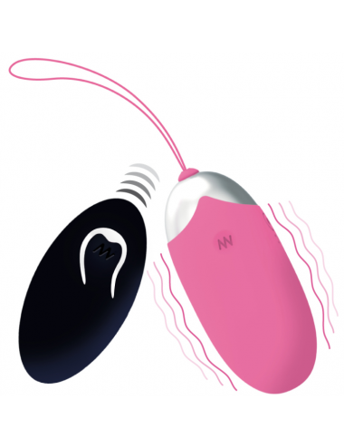 INTENSE FLIPPY II  VIBRATING EGG WITH REMOTE CONTROL PINK