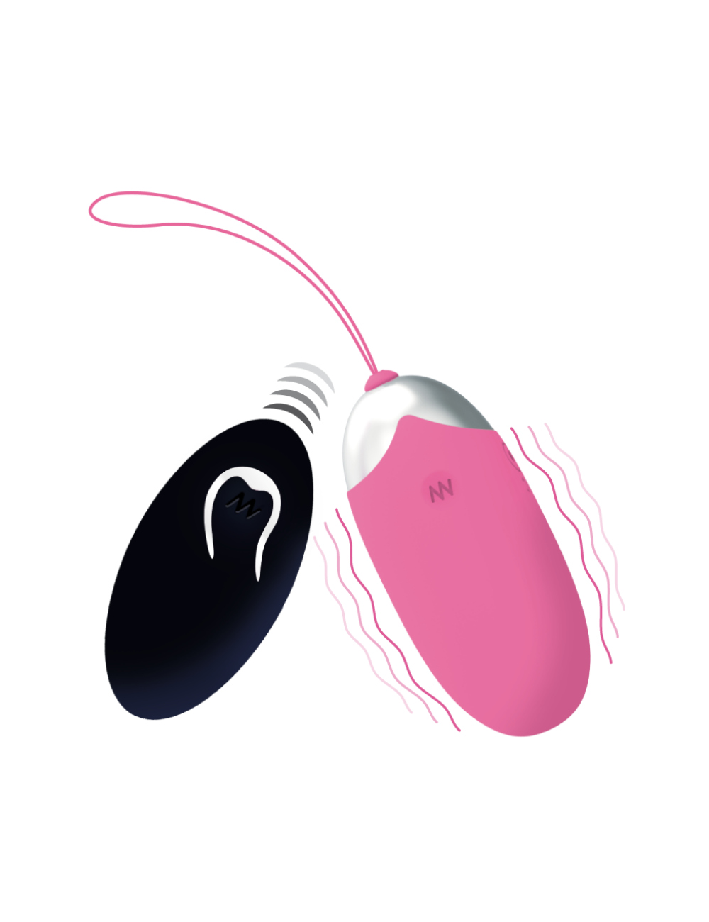 INTENSE FLIPPY II VIBRATING EGG WITH REMOTE CONTROL PINK INTENSE FLIPPY II VIBRATING EGG WITH REMOTE CONTROL PINK