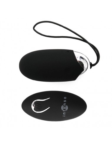 INTENSE FLIPPY II  VIBRATING EGG WITH REMOTE CONTROL BLACK