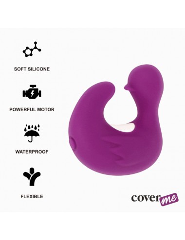 COVERME VIBRATOR  DUCKYMANIA PURPLE