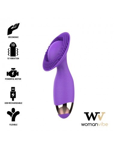 WOMANVIBE PUPPY STIMULATOR RECHARGEABLE SILICONE