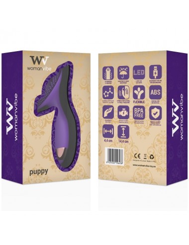 WOMANVIBE PUPPY STIMULATOR RECHARGEABLE SILICONE