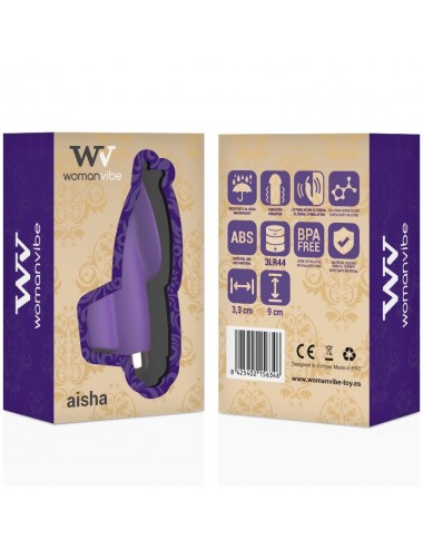 WOMANVIBE AISHA SILICONE STIMULATOR FINGER