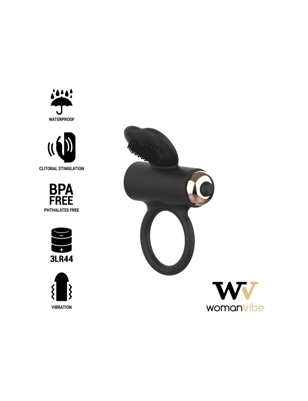 WOMANVIBE ZEUS SILICONE VIBRATOR RING WOMANVIBE ZEUS SILICONE VIBRATOR RING