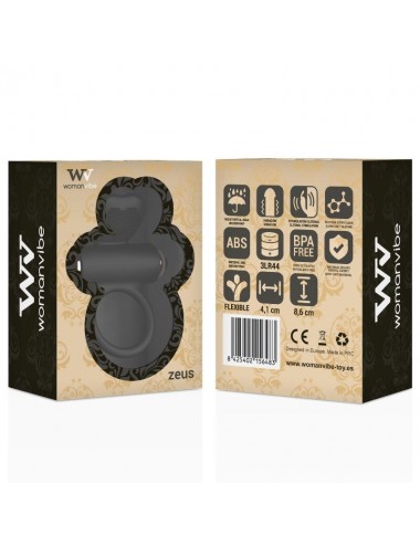 WOMANVIBE ZEUS SILICONE VIBRATOR RING
