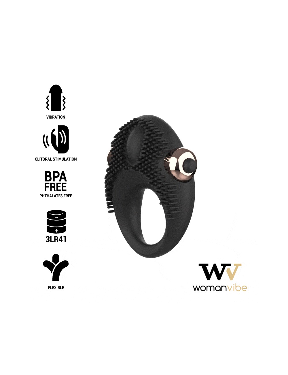 WOMANVIBE THOR SILICONE VIBRATOR RING WOMANVIBE THOR SILICONE VIBRATOR RING
