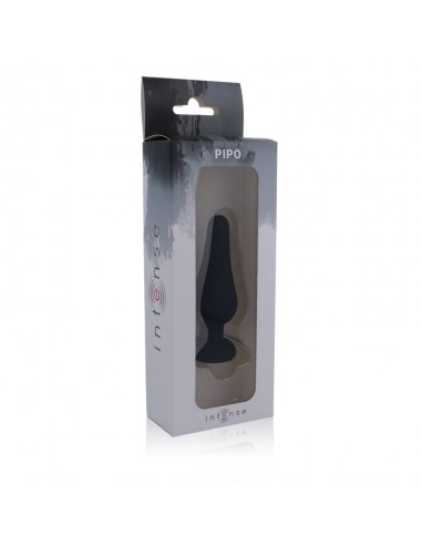 INTENSE ANAL PLUG PIPO M SILICONE BLACK 11 CM