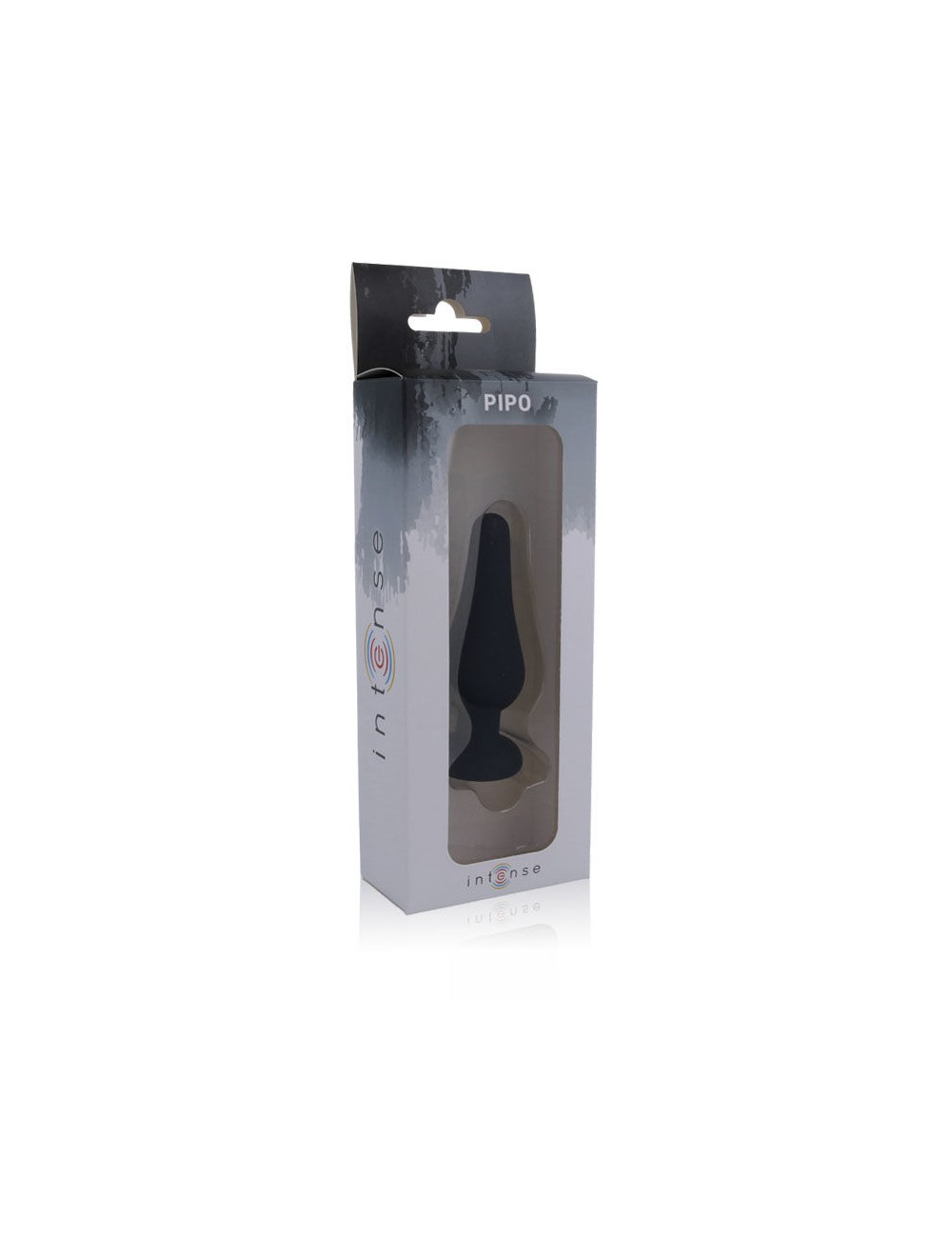 INTENSE ANAL PLUG PIPO M SILICONE BLACK 11 CM INTENSE ANAL PLUG PIPO M SILICONE BLACK 11 CM