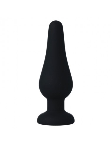 INTENSE ANAL PLUG PIPO M SILICONE BLACK 11 CM