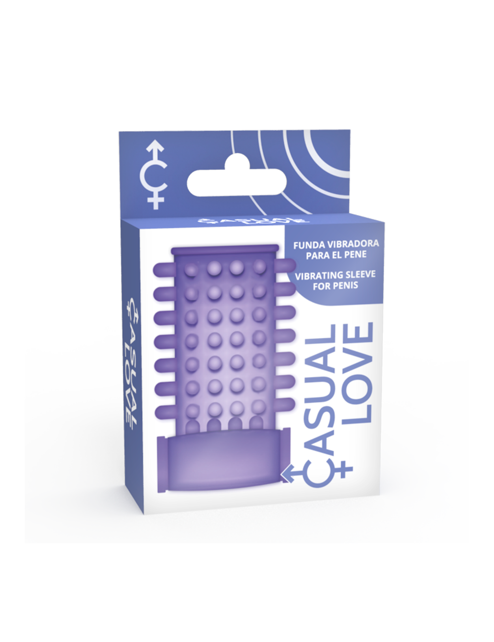 CASUAL RING VIBRATING SLEEVE PURPLE