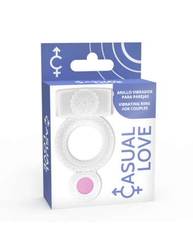 CASUAL RING VIBRATING DOUBLE PLEASURE TRANSPARENT