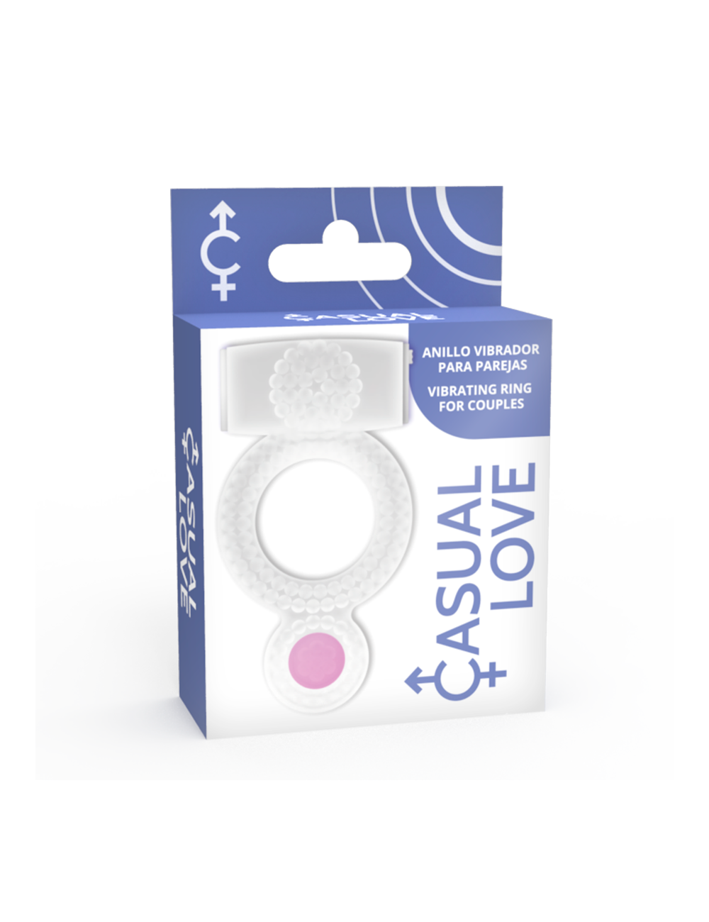CASUAL RING VIBRATING DOUBLE PLEASURE TRANSPARENT