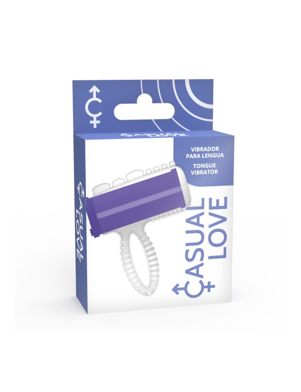 CASUAL RING TONGUE VIBRATING PURPLE