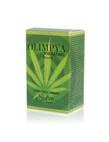 OLIMPYA VIBRATING PLEASURE EXTRA SATIVA CANNABIS