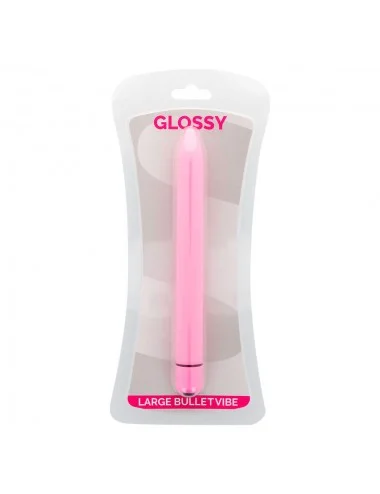 GLOSSY SLIM VIBRATOR PINK