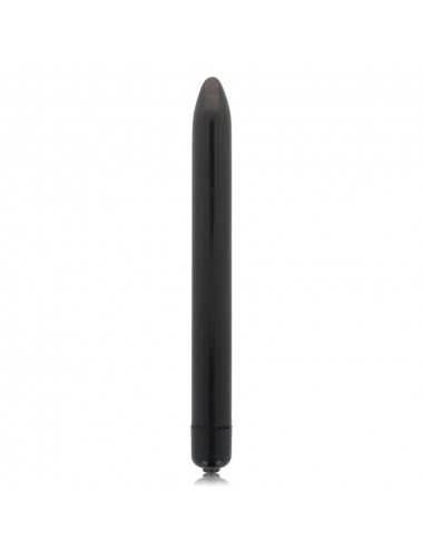 GLOSSY SLIM VIBRATOR BLACK