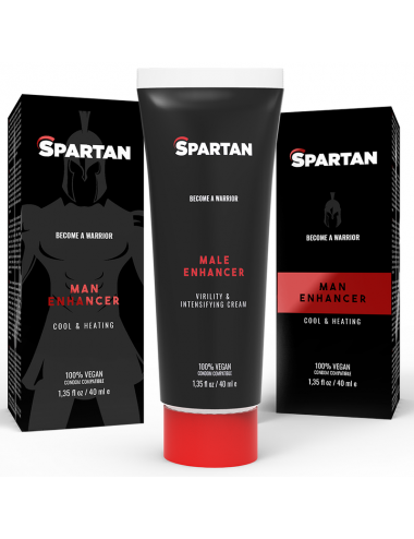 SPARTAN COUPLE GEL VIRILITY AND INSENSIFYING 100% VEGAN CREAM