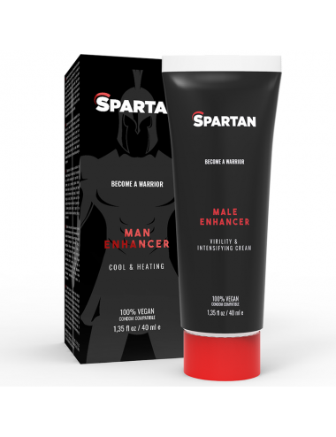 SPARTAN COUPLE GEL VIRILITY AND INSENSIFYING 100% VEGAN CREAM