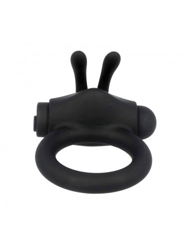 BLACK&SILVER AGRON COCK RING