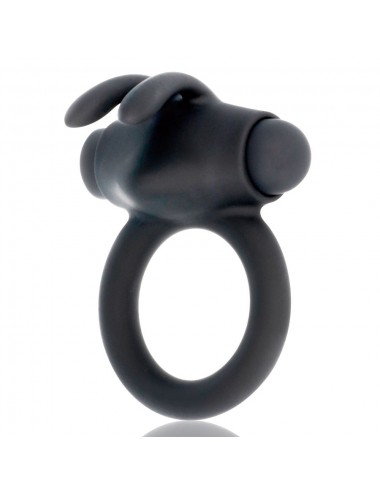 BLACK&SILVER AGRON COCK RING