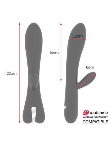 BRILLY GLAM ERIK VIBRATOR WATCHME WIRELESS TECHNOLOGY COMPATIBLE